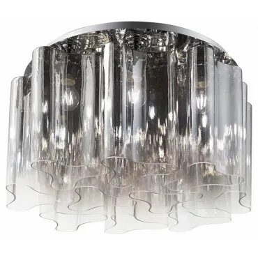 Накладной светильник Ideal Lux Compo COMPO PL10 FUME&#039; Цвет арматуры хром Цвет плафонов серый