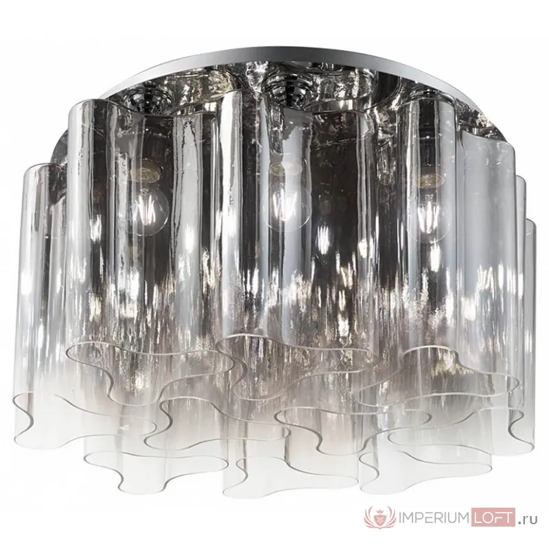 Накладной светильник Ideal Lux Compo COMPO PL10 FUME&#039; Цвет арматуры хром Цвет плафонов серый от ImperiumLoft