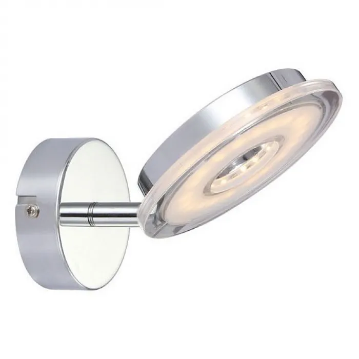 Спот Arte Lamp Fascio A8971AP-1CC Цвет арматуры хром Цвет плафонов белый от ImperiumLoft