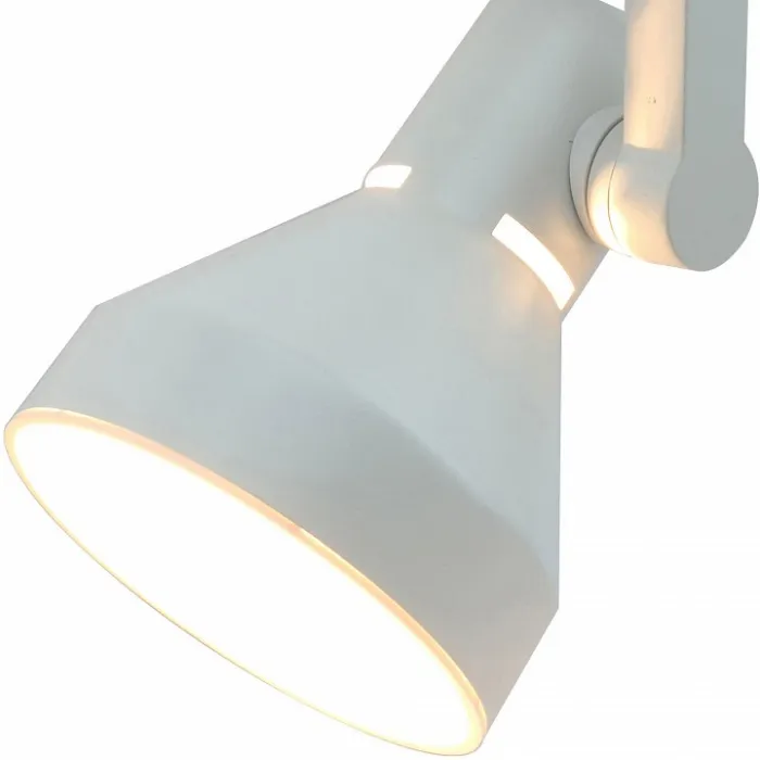 Светильник на штанге Arte Lamp Nido A5108PL-1WH Цвет арматуры белый Цвет плафонов белый от ImperiumLoft
