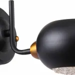 Бра Rivoli Evlia Б0044495 Цвет арматуры черный Цвет плафонов черный