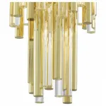Подвесной светильник DeLight Collection Gigi KM0931P-7 gold Цвет арматуры золото Цвет плафонов прозрачный от ImperiumLoft