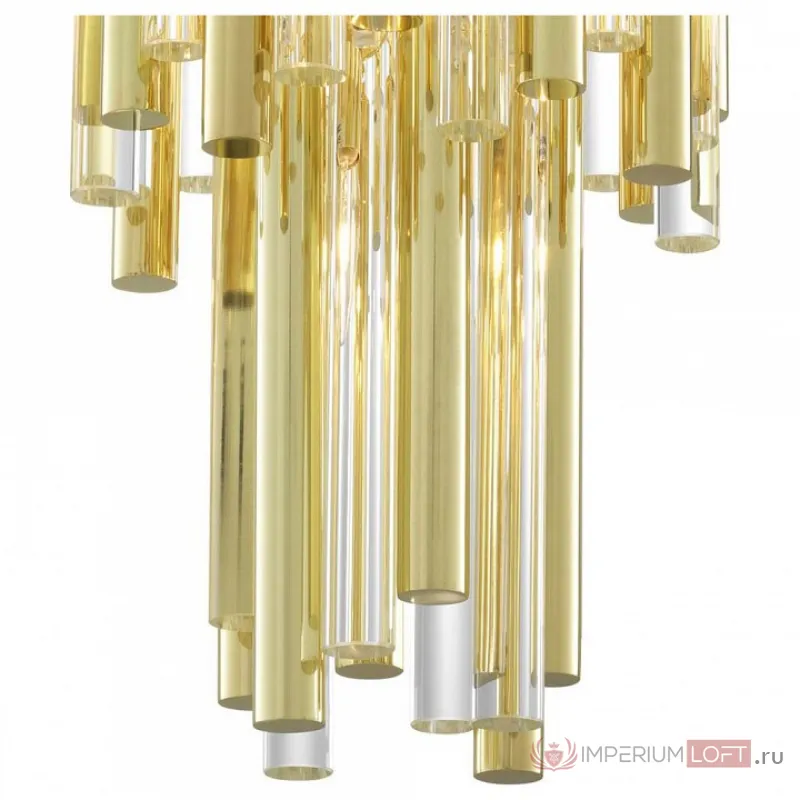 Подвесной светильник DeLight Collection Gigi KM0931P-7 gold Цвет арматуры золото Цвет плафонов прозрачный от ImperiumLoft