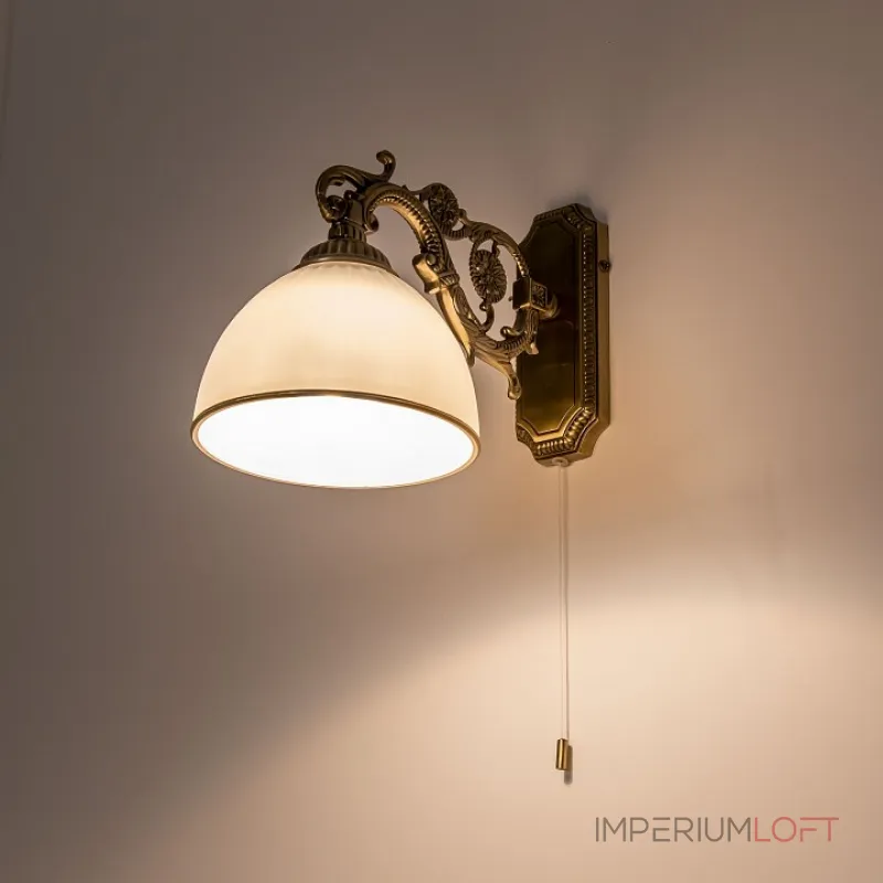 Бра Citilux Адриана CL405413 Цвет арматуры бронза Цвет плафонов белый