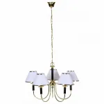 Подвесная люстра Arte Lamp Catrin A3545LM-5GO Цвет арматуры золото Цвет плафонов золото от ImperiumLoft