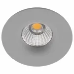 Встраиваемый светильник Arte Lamp 1427 A1427PL-1GY Цвет арматуры серый Цвет плафонов кремовый