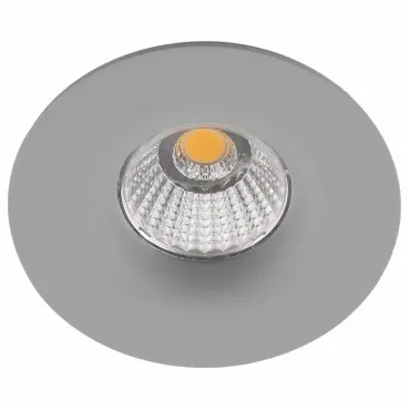 Встраиваемый светильник Arte Lamp 1427 A1427PL-1GY Цвет арматуры серый Цвет плафонов кремовый