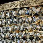 Люстра на штанге Maytoni Palace DIA890-CL-10-G Цвет арматуры золото Цвет плафонов прозрачный от ImperiumLoft