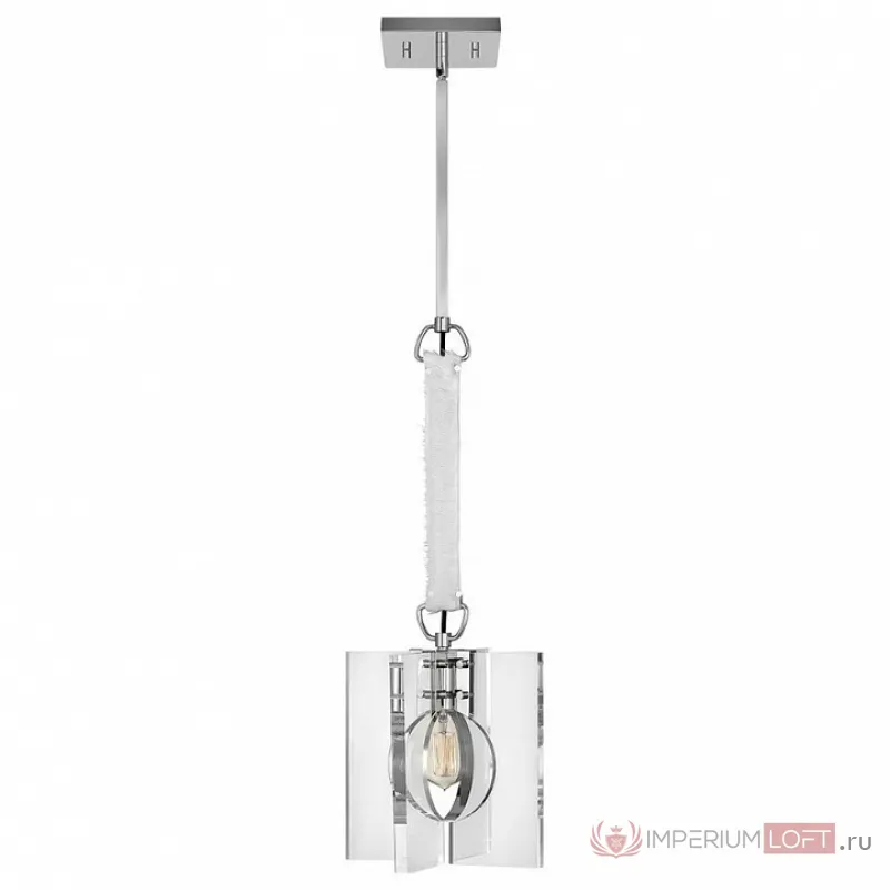 Подвесной светильник Hinkley Ludlow QN-LUDLOW-1P-PN Цвет арматуры никель от ImperiumLoft