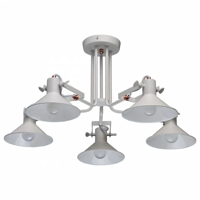 Люстра на штанге MW-Light Даунтаун 3 691010705 Цвет арматуры белый Цвет плафонов белый от ImperiumLoft