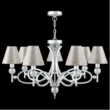 Подвесная люстра Maytoni Eclectic 7 M2-07-CR-LMP-O-4 Цвет арматуры белый Цвет плафонов серый от ImperiumLoft