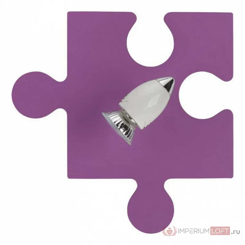 Спот Nowodvorski Puzzle Gray 6383 Цвет арматуры фиолетовый от ImperiumLoft