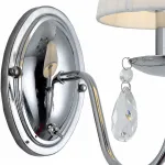 Бра Arte Lamp 9123 A9123AP-1CC Цвет арматуры хром Цвет плафонов белый