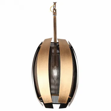 Подвесной светильник Rivoli Diverto Б0044556 Цвет арматуры бронза Цвет плафонов бронза
