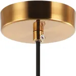 Подвесной светильник Stilfort Bell 2117/05/01P Цвет плафонов кремовый Цвет арматуры латунь