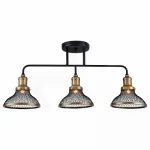 Люстра на штанге Stilfort Feloria 2009/02/03P Цвет плафонов бронза Цвет арматуры черный