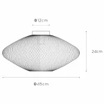 Потолочный светильник Lucide Mesh 21123/45/02 