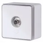 ТВ-розетка Werkel белые W5083001