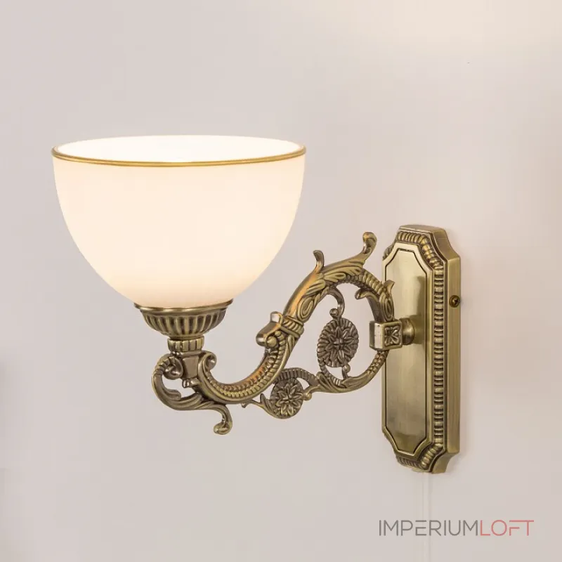 Бра Citilux Адриана CL405413 Цвет арматуры бронза Цвет плафонов белый