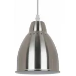 Подвесной светильник Arte Lamp Braccio A2054SP-1SS Цвет арматуры серебро Цвет плафонов серебро от ImperiumLoft