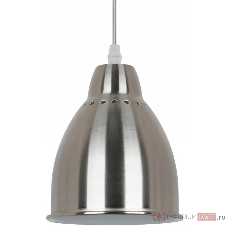 Подвесной светильник Arte Lamp Braccio A2054SP-1SS Цвет арматуры серебро Цвет плафонов серебро от ImperiumLoft