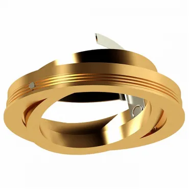 Рамка на 1 светильник Ambrella N700 N7004 PYG золото желтое полированное D70*H26mm Out1.5mm MR16 Цвет арматуры золото