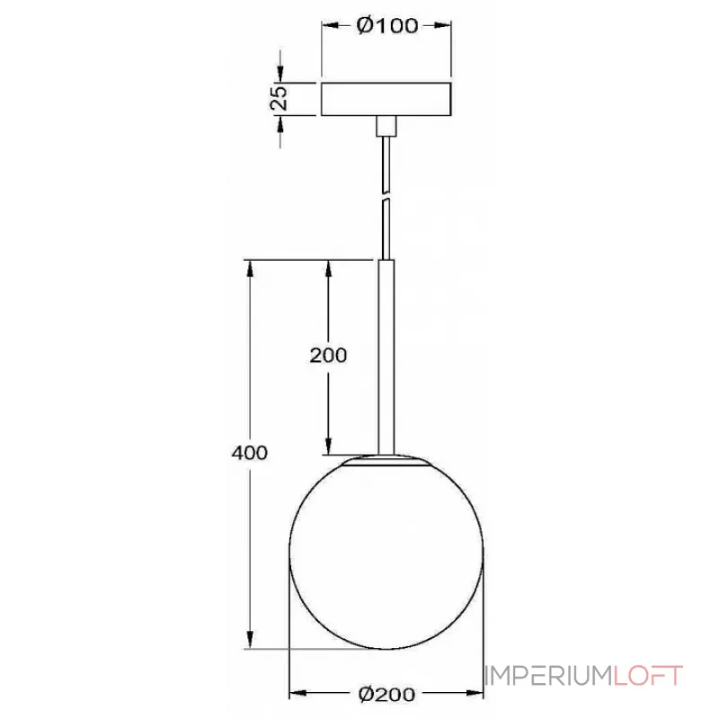 Подвесной светильник Maytoni Basic form MOD321PL-01B1 Подвесной светильник Maytoni Basic form MOD321PL-01B1