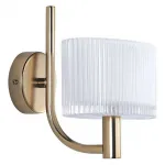 Бра Newport 4330 4331/A gold Цвет арматуры золото Цвет плафонов белый от ImperiumLoft