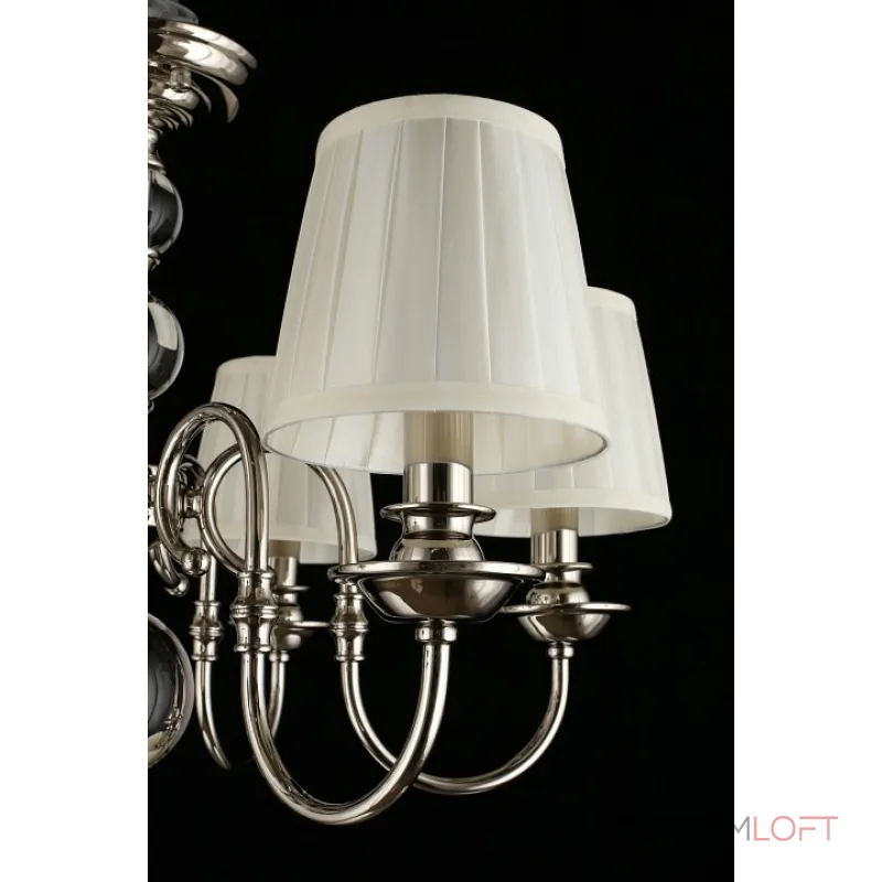Подвесная люстра Aployt Gaell APL.704.03.06 Цвет арматуры хром Цвет плафонов кремовый