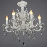 Подвесная люстра Omnilux Catanzaro OML-30807-06 Цвет арматуры белый от ImperiumLoft