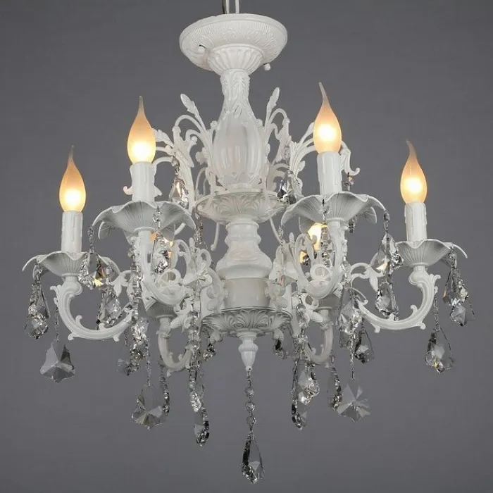 Подвесная люстра Omnilux Catanzaro OML-30807-06 Цвет арматуры белый от ImperiumLoft