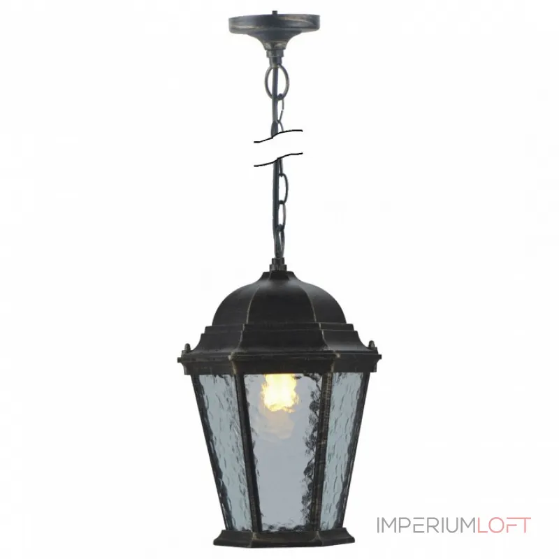 Подвесной светильник Arte Lamp Genova A1205SO-1BN Цвет арматуры золото Цвет плафонов прозрачный