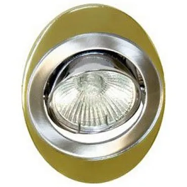 Встраиваемый светильник Feron Saffit 17700 Цвет арматуры золото Цвет плафонов хром