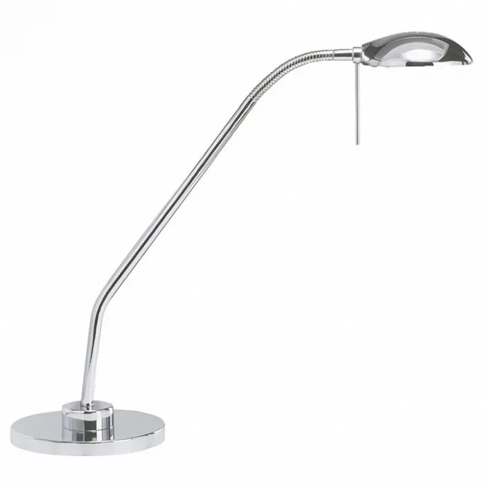 Настольная лампа офисная Arte Lamp Flamingo A2250LT-1CC Цвет арматуры хром Цвет плафонов хром от ImperiumLoft