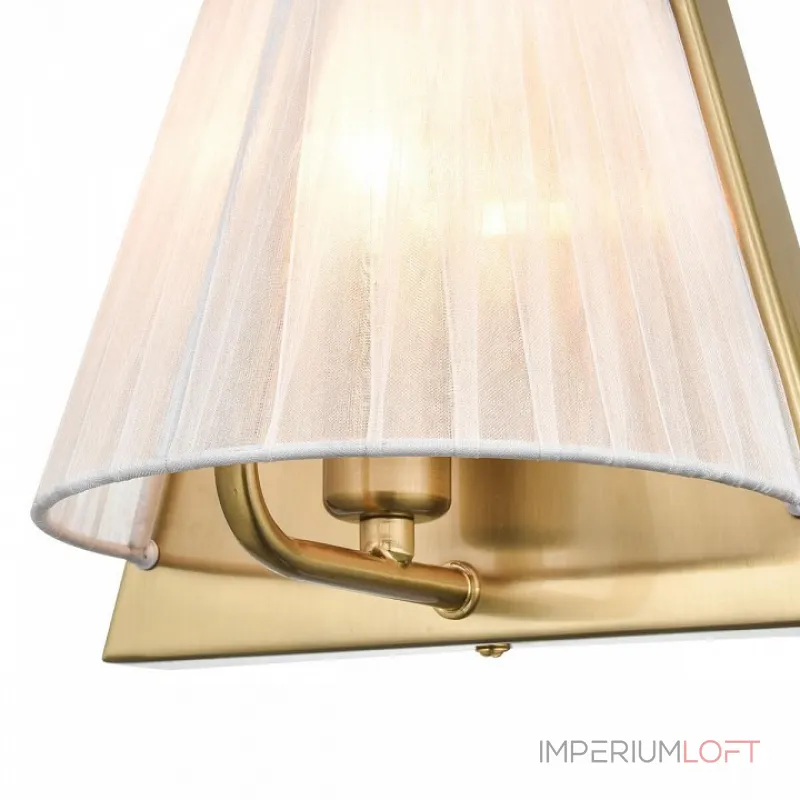 Накладной светильник Vele Luce Isabella VL4254W01 Цвет арматуры золото Цвет плафонов белый Накладной светильник Vele Luce Isabella VL4254W01 Цвет арматуры золото Цвет плафонов белый