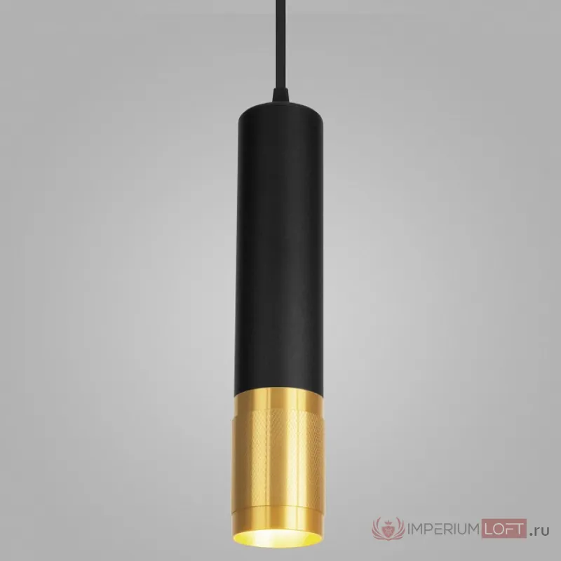 Подвесной светильник Eurosvet Tony DLN108 GU10 черный/золото от ImperiumLoft