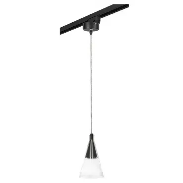 Подвесной светильник Lightstar Cone L1T757017 Цвет плафонов черный Цвет арматуры черный