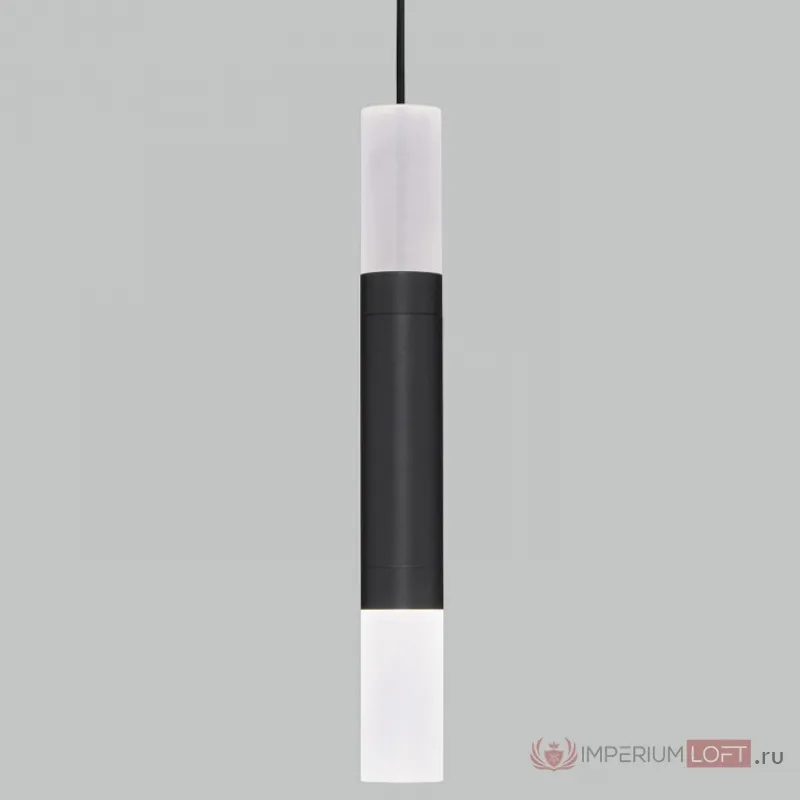 Подвесной светильник Eurosvet Axel 50210/1 LED черный Цвет плафонов черно-белый от ImperiumLoft
