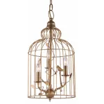 Подвесной светильник Arte Lamp Gabbia A1865SP-3BG