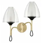 Бра Vele Luce Oro VL5654W12 Цвет арматуры Желтый Цвет плафонов Белый