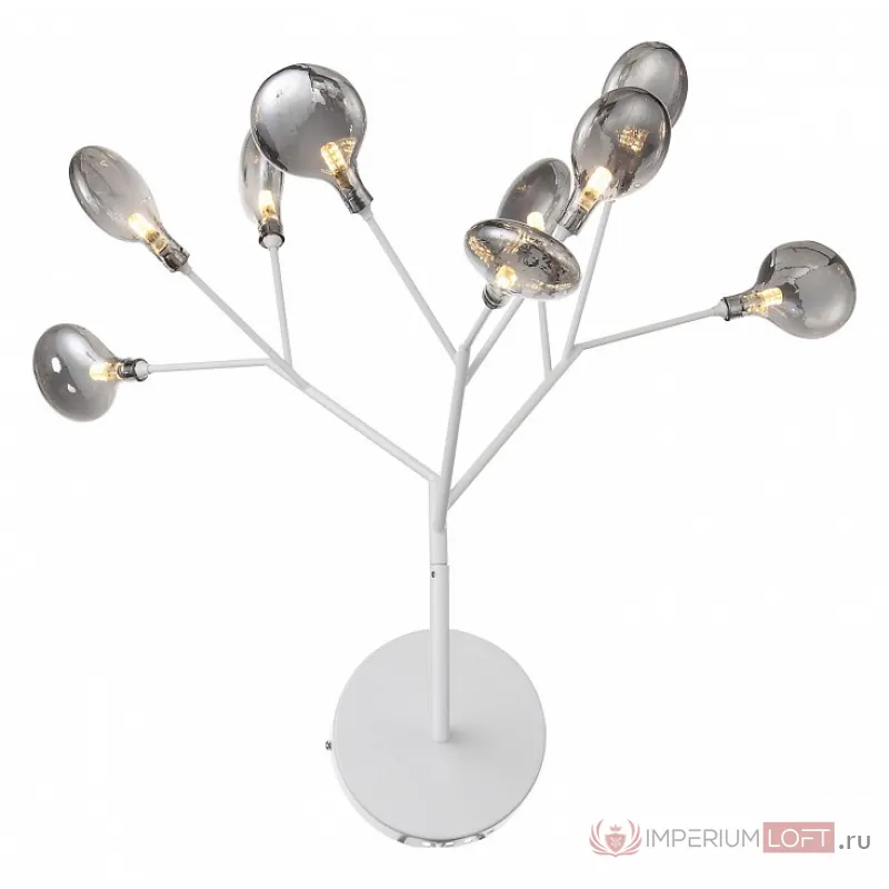 Бра ST-Luce Riccardo SL411.511.09 Цвет арматуры белый Цвет плафонов серый от ImperiumLoft