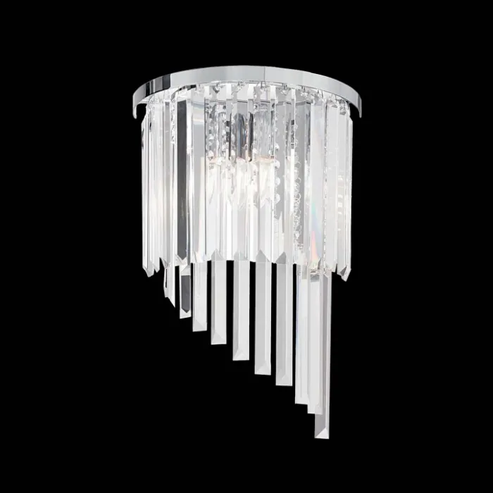 Накладной светильник Ideal Lux Carlton CARLTON AP3 Цвет арматуры хром Цвет плафонов прозрачный от ImperiumLoft