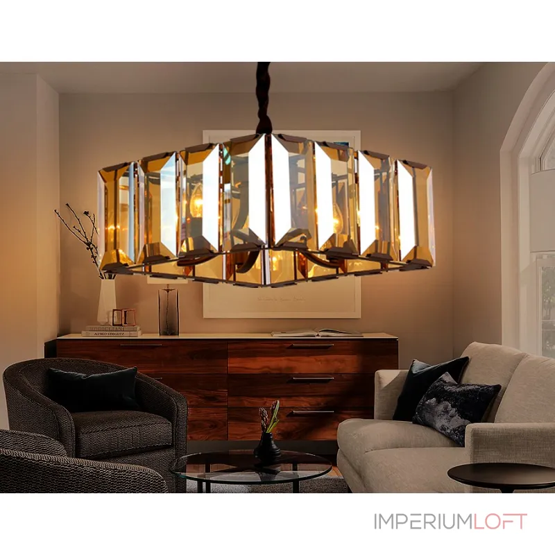 Подвесной светильник Ambrella Traditional 6 TR5150 CF/TI кофе/янтарь E14/6 max 40W 500*500*1000 Подвесной светильник Ambrella Traditional 6 TR5150 CF/TI кофе/янтарь E14/6 max 40W 500*500*1000
