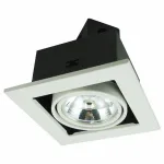 Встраиваемый светильник Arte Lamp Technika 2 A5930PL-1WH Цвет арматуры белый Цвет плафонов белый от ImperiumLoft