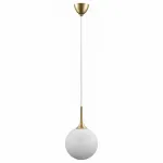 Подвесной светильник Lightstar Globo 813032 Цвет плафонов белый Цвет арматуры золото от ImperiumLoft