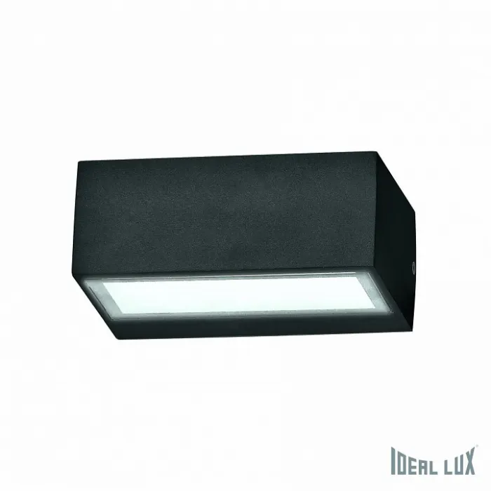 Накладной светильник Ideal Lux TWIN TWIN AP1 NERO Цвет арматуры черный Цвет плафонов черный от ImperiumLoft
