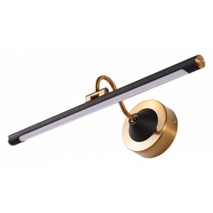 Подсветка для зеркала Arte Lamp Sol A7908AP-1BK от ImperiumLoft
