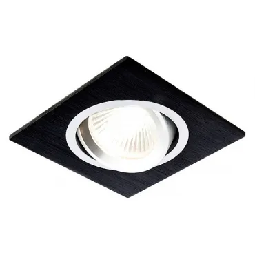 Встраиваемый светильник Ambrella Classic A601 A601 BK Цвет арматуры черный Цвет плафонов прозрачный