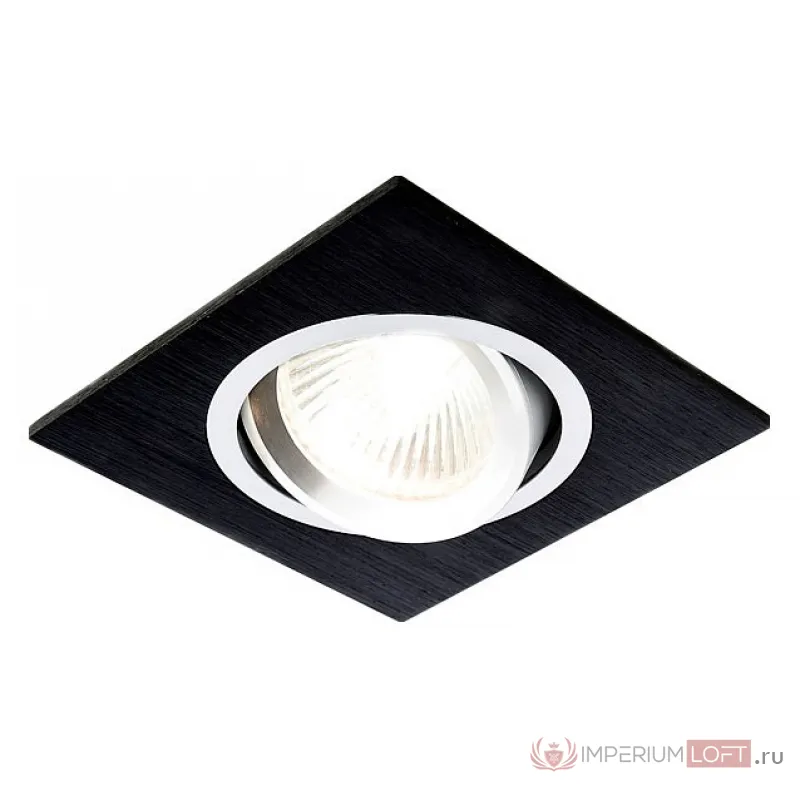 Встраиваемый светильник Ambrella Classic A601 A601 BK Цвет арматуры черный Цвет плафонов прозрачный от ImperiumLoft