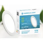 Встраиваемый светильник Ambrella Downlight 300126 Цвет арматуры белый Цвет плафонов белый